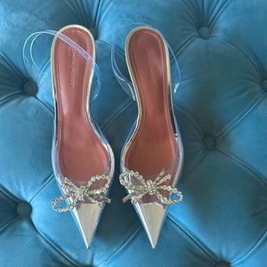 AMINA MUADDI Rosie 60mm
slingback pumps
Size 38.5